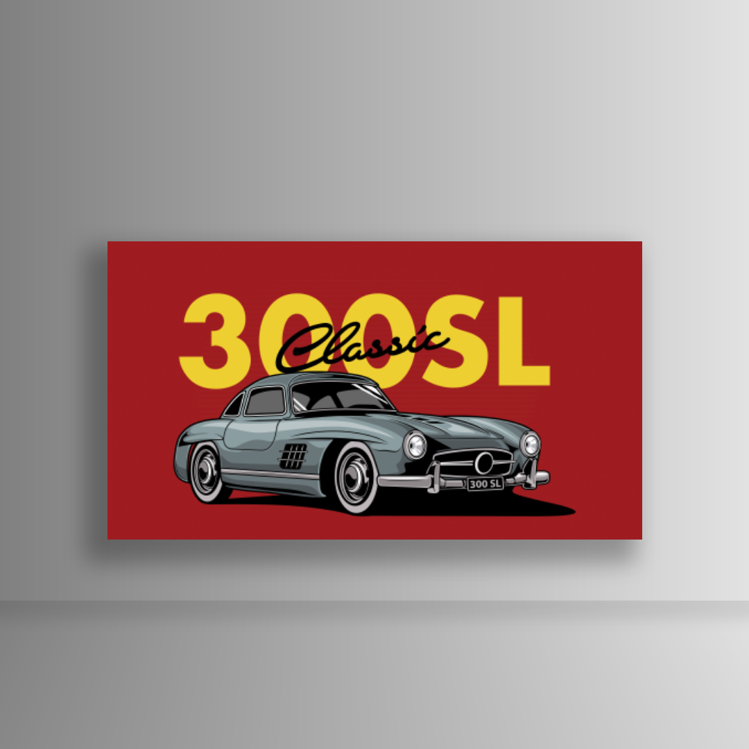 300SL Custom Acrylic Wall Sign