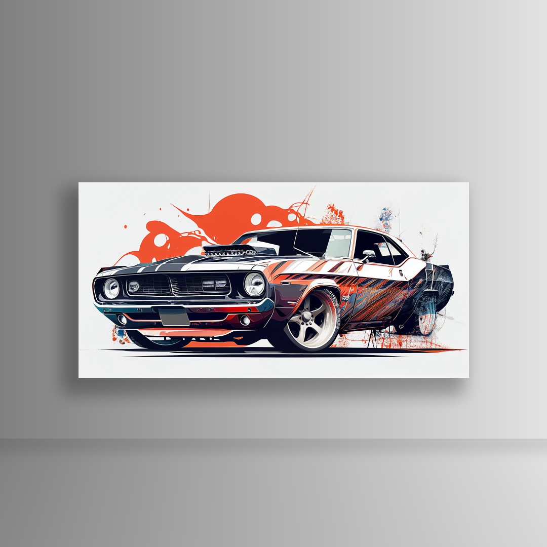 Ford Mustang Classic Custom Acrylic Wall Sign