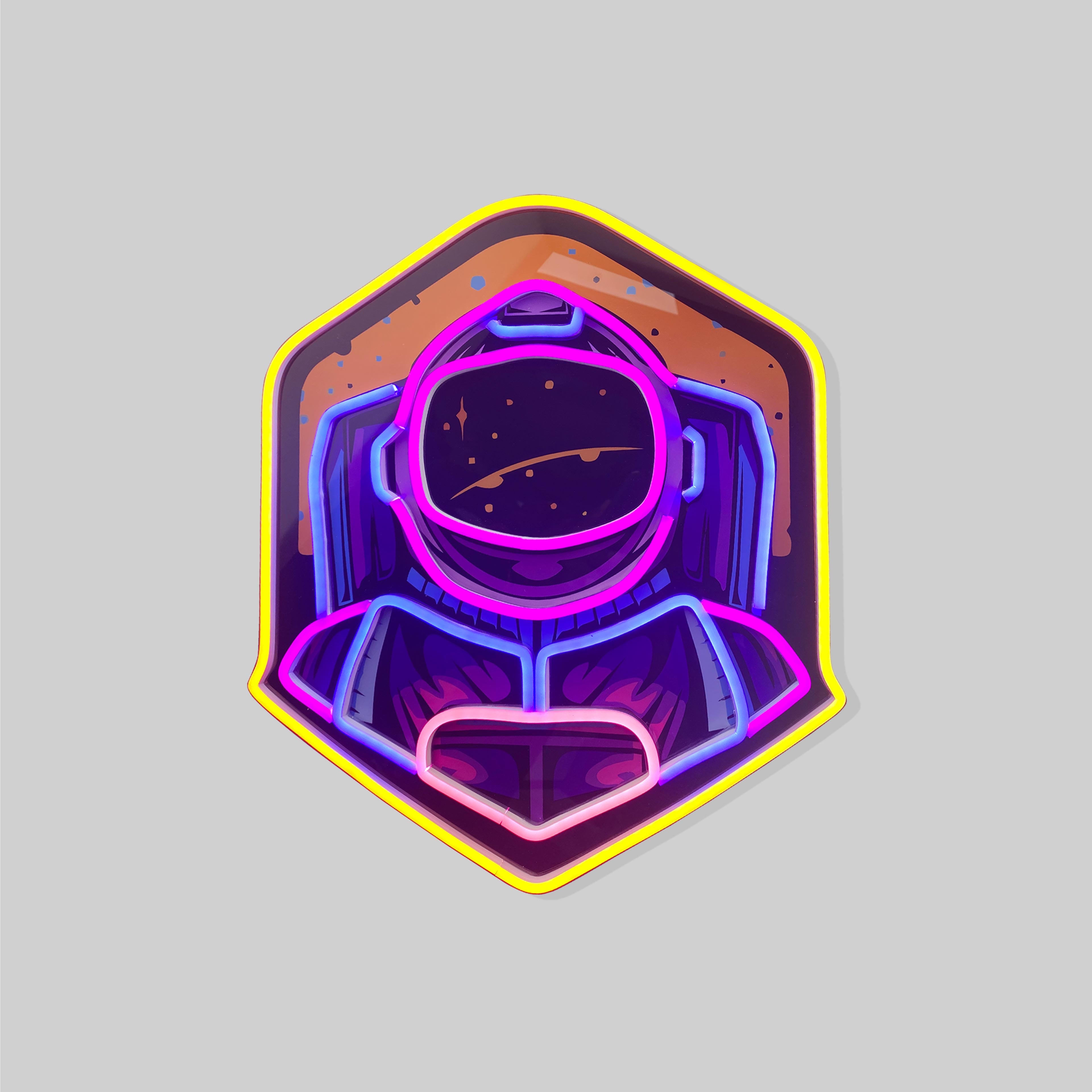 Gaming Astronaut LED Neon Signage