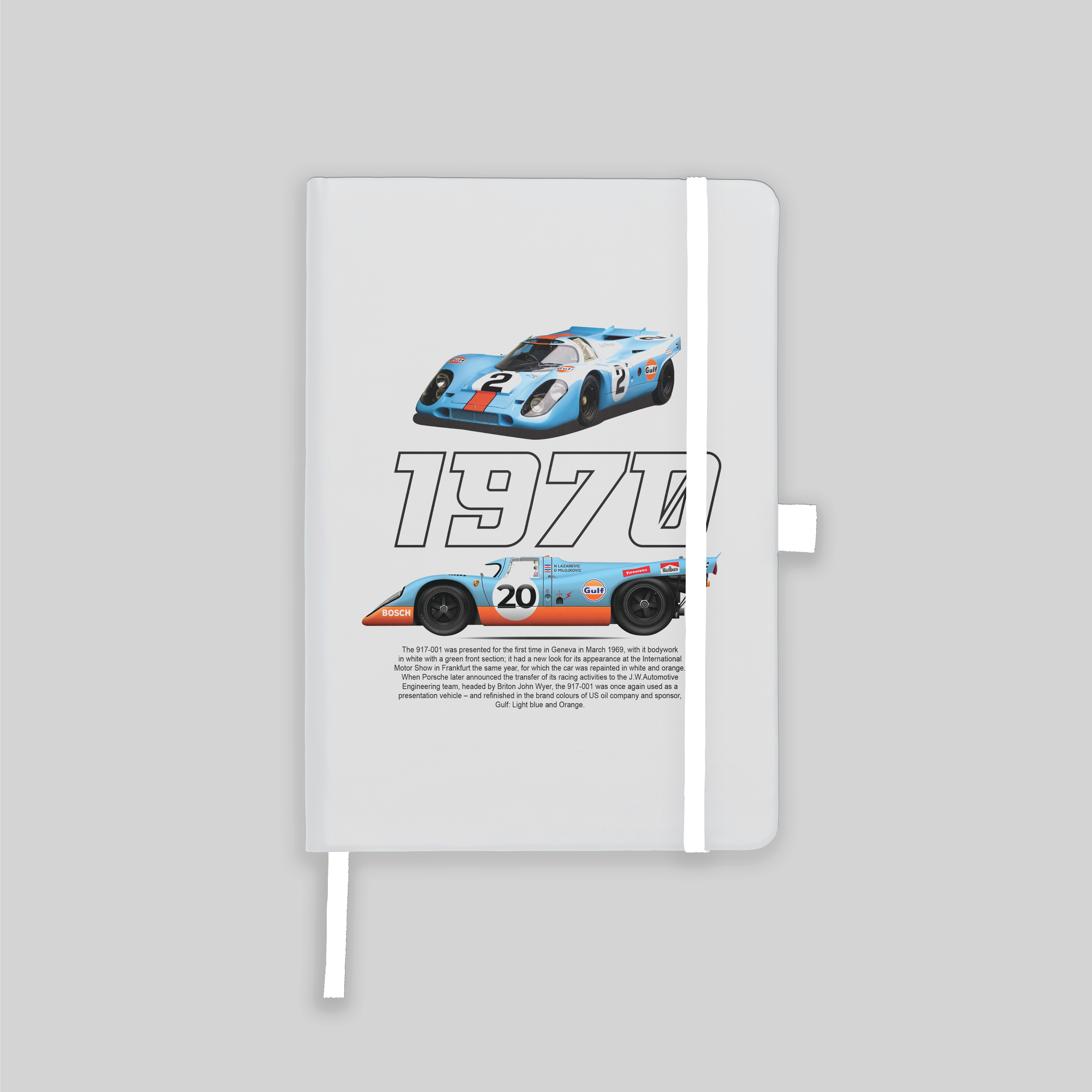 Porsche 917-001 Custom Notebook