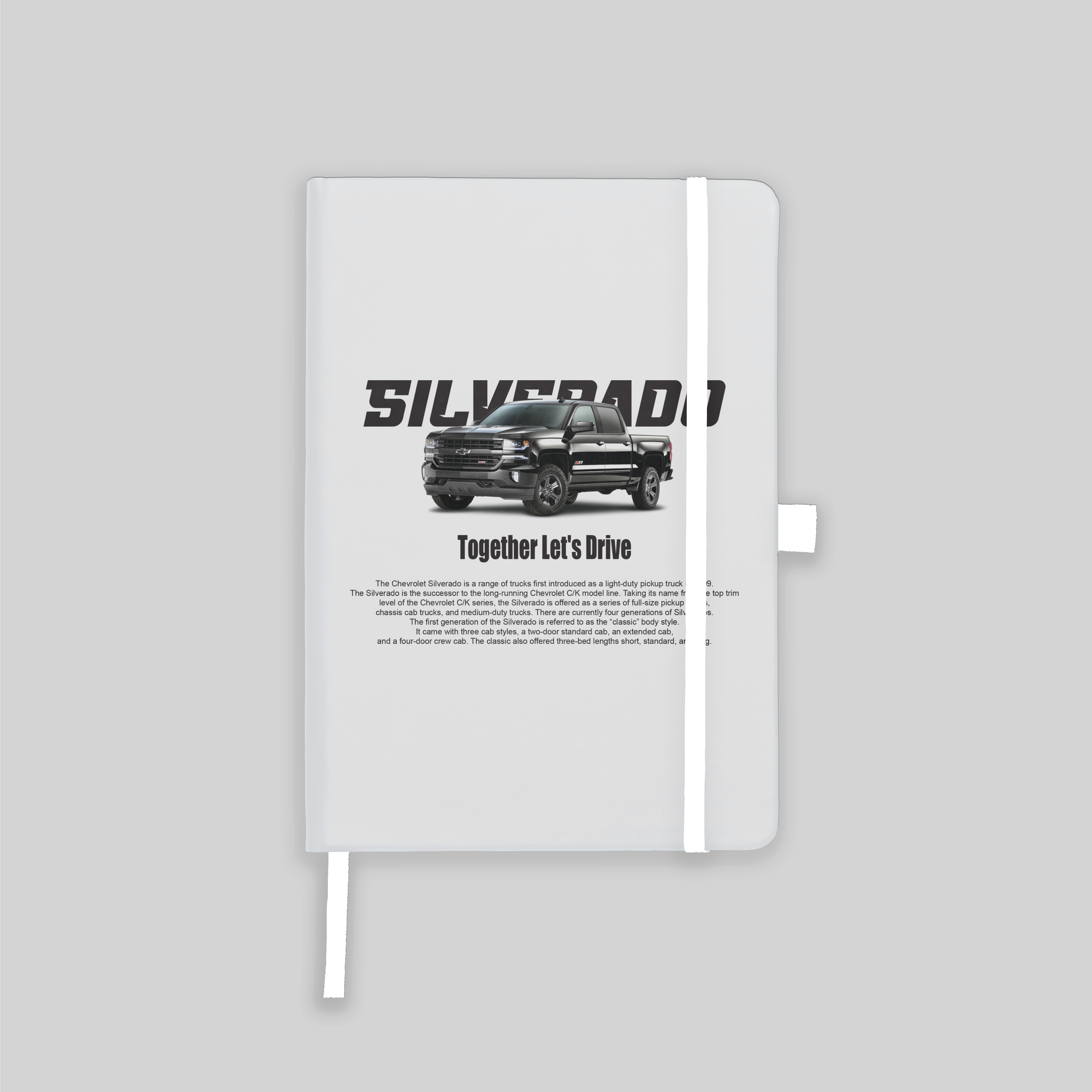 Chevrolet Silverado Custom Notebook